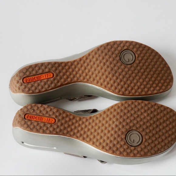 Bargain Cole Haan leather platform sandals. Size 10B. Wear marks shown in photos - Picture 6 of 14